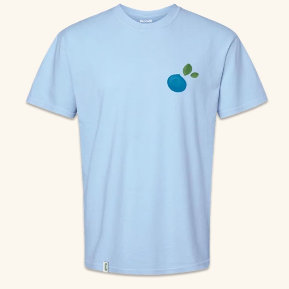 Comfort Colors Driscoll’s Blueberry Graphic Tee | NWT (No Tag) | Medium